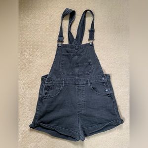 We the free black ziggy shortalls